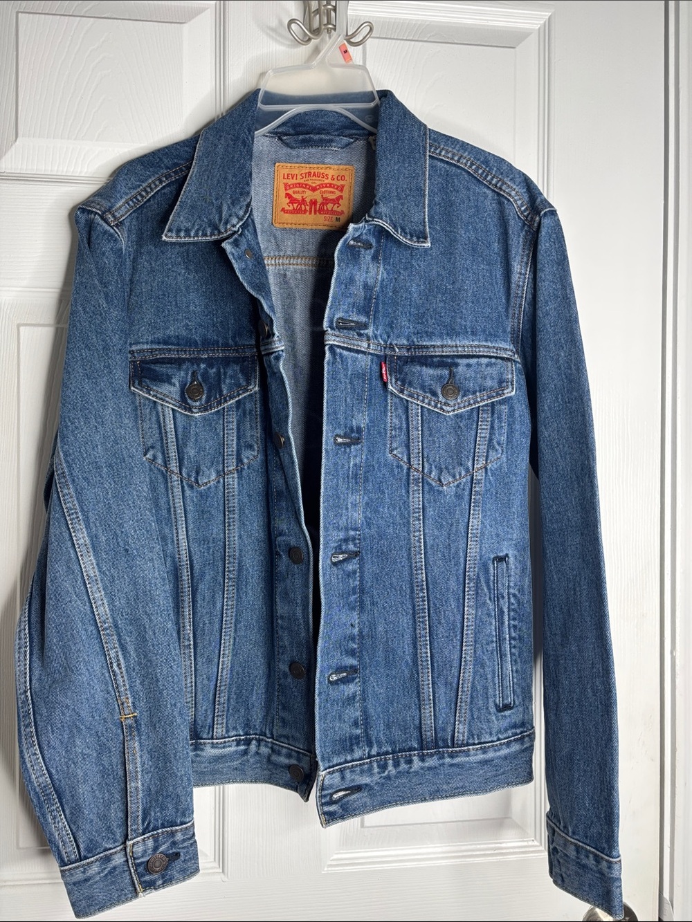 Levi's Medium Blue Denim Trucker Jacket